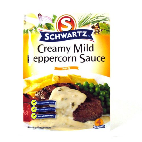Schwartz Creamy Mild Peppercorn Sauce 25g
