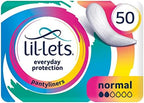 Lil-Lets Essential Liners, 24 Pack of 50 Liners