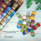 Scheepjes Cahlista Colour Pack 109 x 15g (25m) Cotton Mini Skeins for Crochet and Knitting, Pack of 1