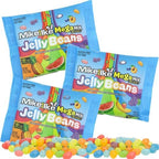 Mike and Ike Easter Jelly Beans, Mega Mix 10 Flavors, Basket Stuffer and Candy Egg Fillers, Mini 4 Ounce Bags, Pack of 3