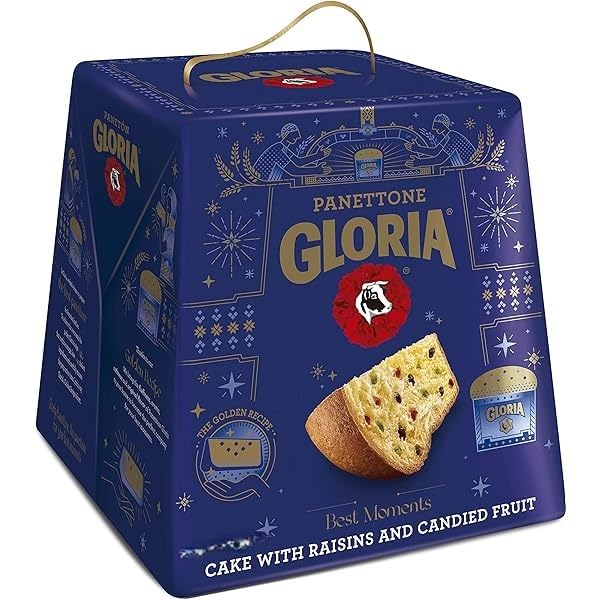 Paneton Gloria Peruvian Fruitcake Panettone 26.5 Oz. (750g)