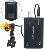 Dental Loupes with Light 2.5X 3.5X Surgical Binocular Magnifier & Dental Headlight with Filter (2.5X-420)