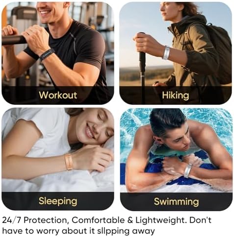 VNOX Medical Alert Id Bracelet for Men Women, Custom Engraving Adjustable Stainless Steel Customizable Mesh Emergency Survival Medic Bracelets Wristband Loop Band with Replacement Tag