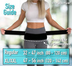 PlayActive Sacroiliac SI Joint Hip Belt - Sciatica Belt and Lower Back Support Brace for Women and Men - Hip Braces for Hip Pain - Pelvic Support Belt, Trochanter Belt for Pain Relief (Regular/Black)