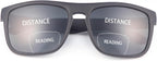 Polarized Bifocal Reading Sunglasses UV400 Protection Blue Light Blocking Glasses Black Tinted Bi-Focal Sun Readers