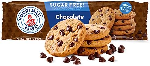 Chocolate Chip Lovers - Voortman Sugar Free Chocolate Chip Cookies (6, 8oz packs) - Delicious Real Chocolate