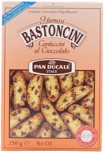 Pan Ducale Chocolate Biscotti, 8.8-Ounce (Pack of 3)