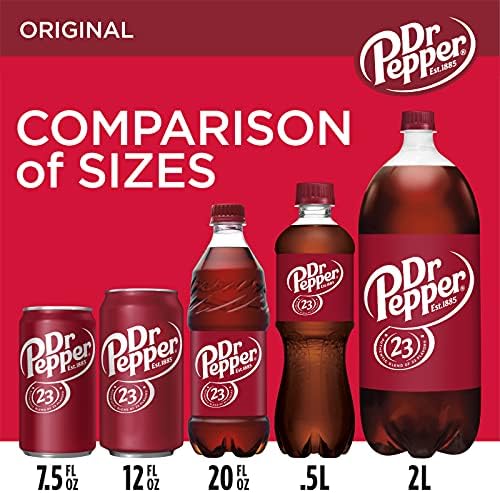 Dr Pepper Soda, 12 fl oz cans, 12 pack