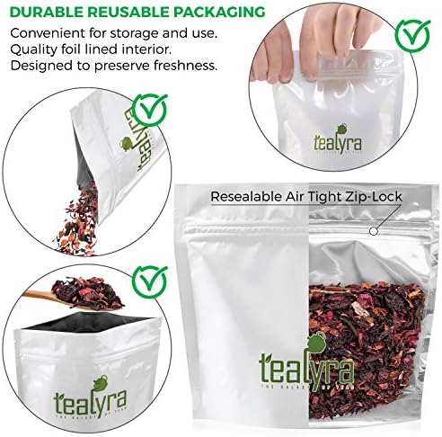 Tealyra - Cherry Goddess - Fruity Herbal Loose Leaf Tea - Caffeine-Free - Vitamin Rich - Hot and Iced - All Natural - 110g (4-ounce)