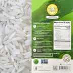 5 Pounds (LBS) Premium Thai Hom Mali Jasmine Rice | Endorsed By Pro Chefs | Four Elephants Brand | DIY Friendly Cooking Instructions Packaging