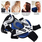 Neck Support Protection Adjustable Cervical Spine Tractor Correction Neck Brace Support Fixation Traction Device for Neck Pain Relief Neck Support Decompression