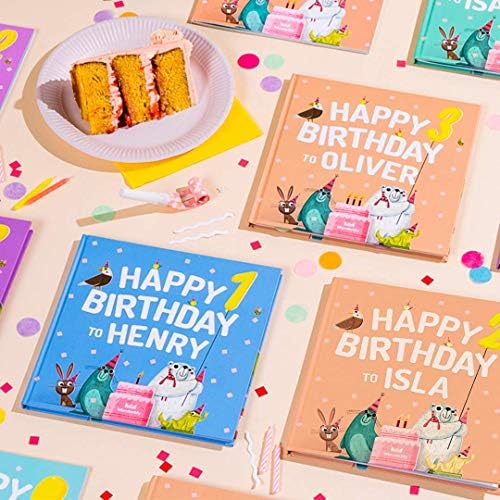Wonderbly Personalized 1st Birthday Gift - Happy Birthday to You - Personalized Book for Kids (Softcover)