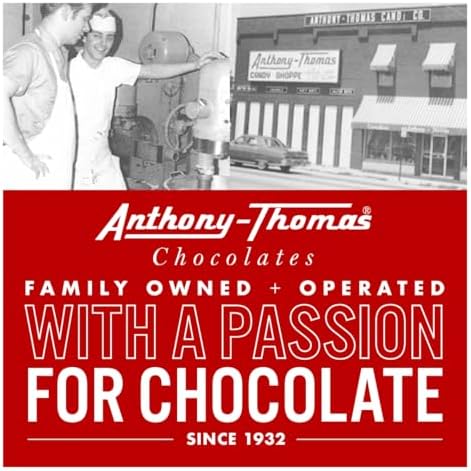 Anthony Thomas, Milk Chocolate English Toffee Gift Box, Rich Almond Butter Toffee (15 Count, Pack of 1)