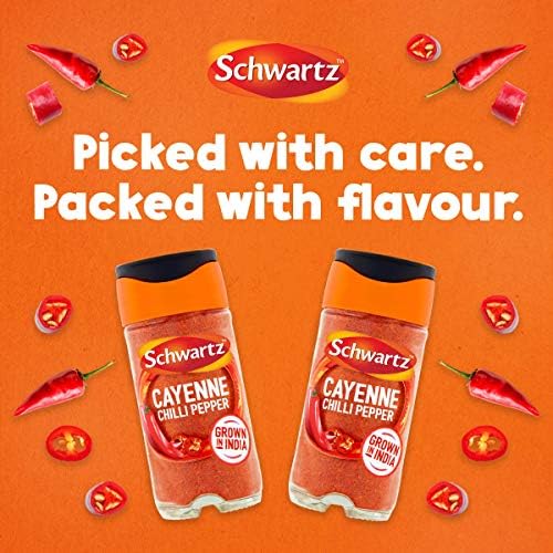 Schwartz Cayenne Chilli Pepper Jar 26g
