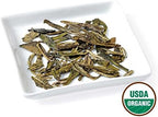 Golden Moon Tea Organic Dragon Well Longjing Green Tea - Loose Leaf, Non GMO - Travel Tin (24 Servings)