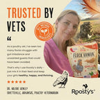 Roosty's Naturals Flock Armor - Chicken De-Wormer Powder - Chili Mix | XL 1LB Pouch | All-Natural Formula | US-Made Chicken Wormer - 16oz Bag