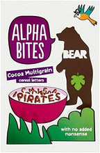Bear Alpha Bites Cocoa Multigrain Cereal Letters (375g)