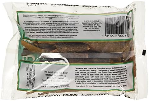East End Chinese Cinnamon Sticks 100g