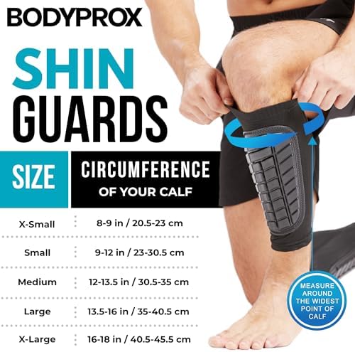 Soccer Shin Guards Sleeves for Men, Women and Youth