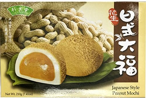 日式大福 Bamboo House Japanese Style Mochi - Peanut 7.41oz x 6pk