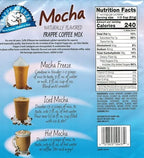 DaVinci Gourmet Frappe Freeze Coffee Mix, Mocha, 3 Lb Bag, 27 Servings