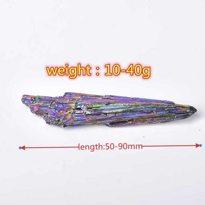 Crystal Stone Natural Crystal Stone Cluster Mineral Color Feather Gifts Presents
