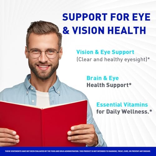 VisMax Pills - Official VisiMax Advanced Capsules Supplement Support - Maximum Strength, All Natural Formula Vis Max Vitamins for Overall Health & Wellness Reviews, 60 Capsules for 1 Month