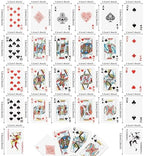 52 Edible Casino Poker Theme Cupcake Toppers Playing Cards Party Decorations Poker Game Cupcake Picks Edible Casino Cake Toppers for Las Vegas Casino Night Poker Theme Party Food Decorations Supplies