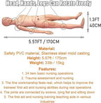Patient Care Manikin, Training Manikin Teaching Model Nursing Medical Science School Patient Care Full Body for Students Education Teaching Medical Training Skills