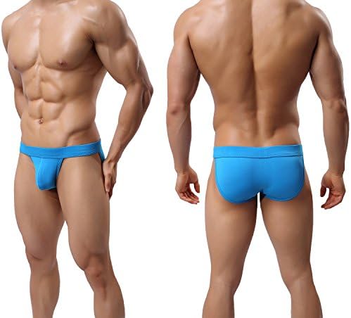 YuKaiChen Men's Briefs Low Rise Bikini Underwear Bulge Enhancing