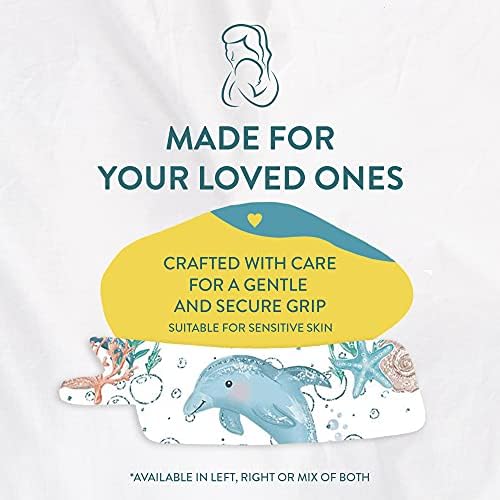 Nasogastric or Oxygen Tube precut Adhesive Tape Ocean Mix x 10 Pack. (Left Side)