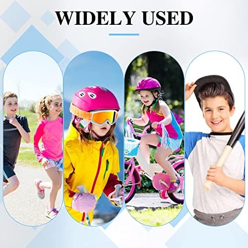 Haysandy 4 Pieces/ 2 Pair Kids Ankle Support Brace Elastic Kids Compression Socks Knitted Ankle Sleeve for Jogging Running Fitness(Black,10-15 Years)