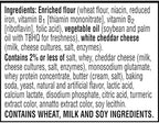 Cheez-It Cheese Crackers, Baked Snack Crackers, Lunch Snacks, White Cheddar, 12.4oz Box (1 Box)