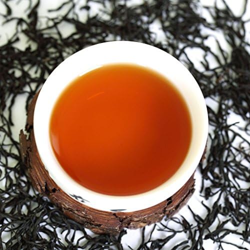 GOARTEA 2Pcs 250g / Total 17.6oz Supreme Black Tea Bags Lapsang Souchong Tea Loose Leaf Chinese Black Tea- Black Buds/No Smoky Taste