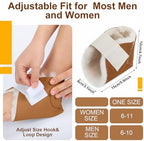 2 Pcs Heel Protectors for Pressure Sores Sheepskin Heel Pads Soft Foot Cushions Pad Protectors Adjustable Foot Pillows with Securing Strap for Bed Sore Ankle Ulcers (Brown)