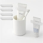 4-Pack Toothpaste Squeezer – PP Toothpaste Tube Squeezers, Toothpaste Dispenser & Tube Squeezer Tool for Bathroom, Works with Creams, Cosmetics in Tubes