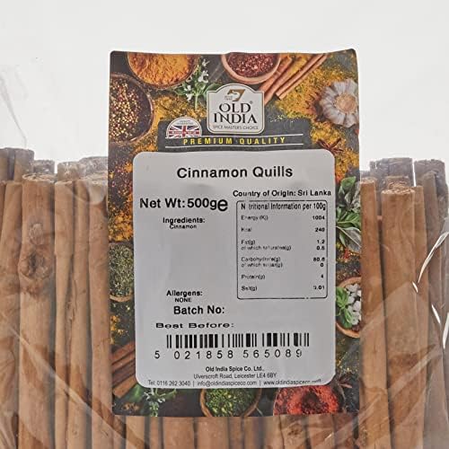 Old India Cinnamon Quills 500 g