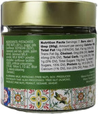 Pistachio Cream, Premium 45%, Smooth Sicilian Pistachio Spread, 7 oz (200g), Contains 45% Pistachio nuts, Sweet Pistachio Butter, Product of Italy, L’Oro Del Sud