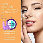 AMIJEAL Nose Shaper Clip - Up Lifting Clip, Pain-Free Soft Silicone Nose Slimming Device, Bridge Straightener Corrector Beauty Tool