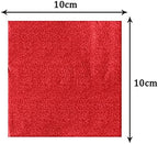600pcs Foil Candy Wrappers, 4x4 inches DIY Square Package Wrapping Papers for Easter Decorations Chocolate Candy Packaging