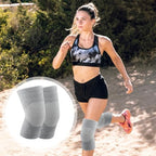 Bamboo Knee Sleeve, Elastic Compression Knee Brace Breathable Knees Pads Leg Sleeves Thicken Thermal Knees Braces Relieve Pain Knees Sleeve for Men Women Ski Cycling Dance Running, XL