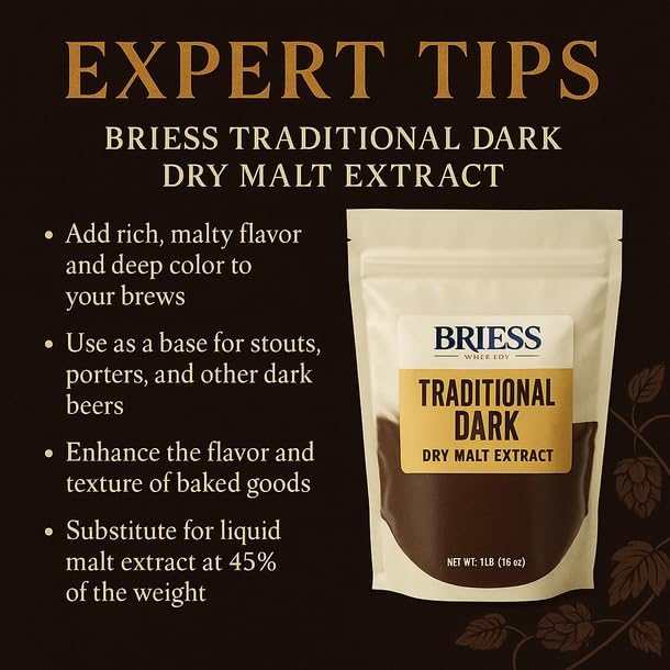 Briess Traditional Dark Dry Malt Extract 1 lb
