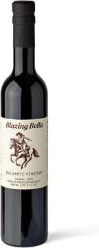 Blazing Bella Barrel Aged Balsamic Vinegar of Modena, Italy – Thick, Rich & Naturally Sweet – Premium Traditional Italian Balsamic for Everyday Use – 16.9 fl oz (500ml)