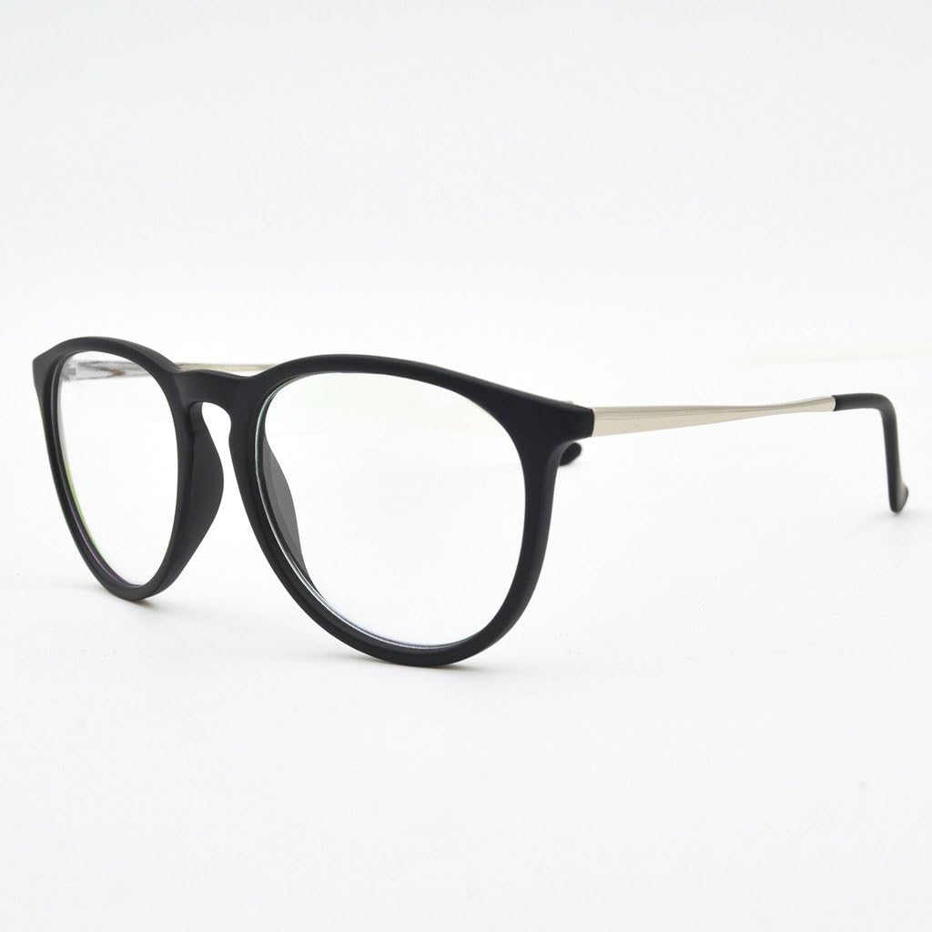 Mens Womens Oversize Readers +1.50 Reading Glasses Black Frame Spectacles Eyewear