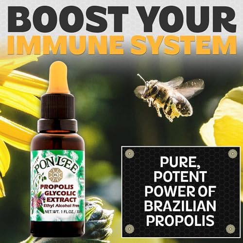 Brazil Green Bee Propolis Liquid Extract No Alcohol 30ML 1 Pack