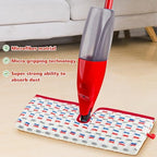 4 Pack Mop Refill Pads Compatible with O-Cedar ProMist MAX Spray Mop Reusable Pads Refills Microfiber Replacement Heads Dry Wet Use Double Sided Machine Washable for All Surface Floor Cleaning