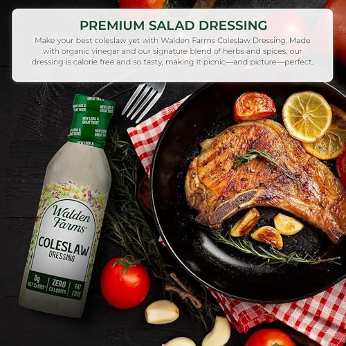 Walden Farms Caloried Free Dressing Coleslaw - 12 fl oz