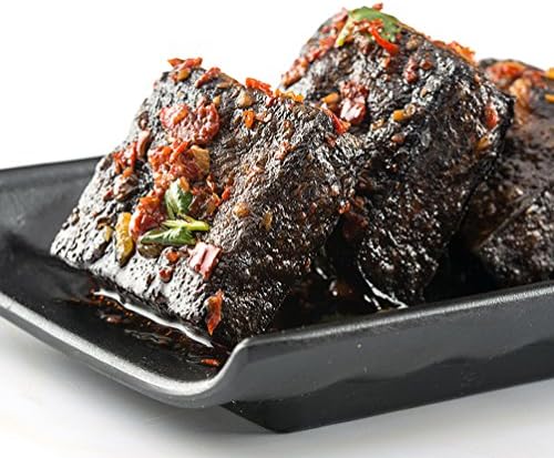 Helen Ou@ Hunan Chang Sha Specialty: Huo Gong Dian Fermented Bean Curd or Cho Doufu or Strong- Smelling Preserved Beancurd or Stinky Tofu or Smelly Tofu Spicy Flavors 108g/0.23lb/3.8oz