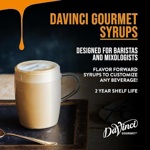 DaVinci Gourmet Classic Peach Syrup, 25.4 Fluid Ounces (Pack of 1)