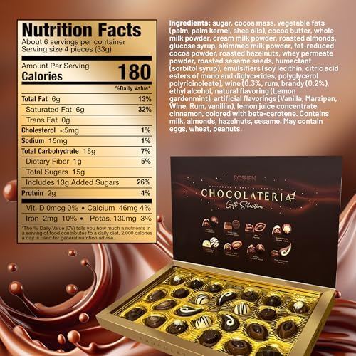 Roshen Assortment "Chocolateria" Candy Gift Box (194gr/6.84oz)